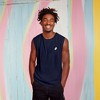 Dalix Ghost Embroidered Muscle Tank Cotton Soft Summer Mens - 2 of 4