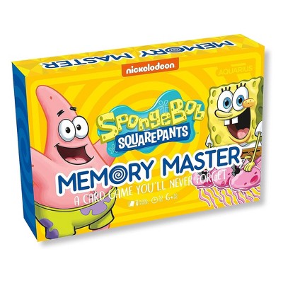 Aquarius Puzzles SpongeBob SquarePants Memory Master Card Game