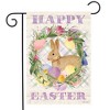 Briarwood Lane Bunny Easter Wreath Primitive Garden Flag Holiday - image 2 of 4