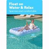 Sloosh Inflatable Suntanning Float Bed with Pillow, Suntan Tub Floatie Raft Tanning Pool for Adult - 3 of 4