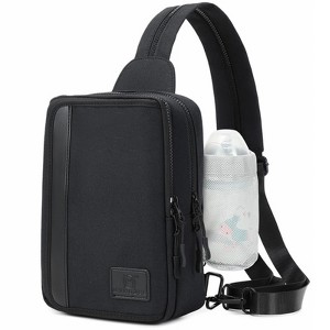Crossbody Sling Bags for Women Men 2 in 1 Diaper Bag Backpack Purse with Wipes Pouch - 1 of 4
