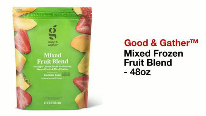 Mixed Frozen Fruit Blend - 48oz - Good & Gather&#8482;, 2 of 6, play video