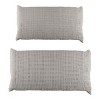 Lavish Home 2PC Waffle Bath Mat Set - 3 of 4