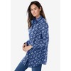 Woman Within Women's Plus Size Perfect Long Sleeve Shirt - 4 of 4