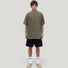 Anna-Kaci Active Men's Oversized Short Sleeve Crew Neck T-Shirt with Washed Effect - 2 of 4