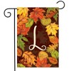 Briarwood Lane Fall Garden Flag 12x18 For Outdoor Fall Leaves Monogram Letter L For Fall Garden Flag Flags For Outside - 2 of 4