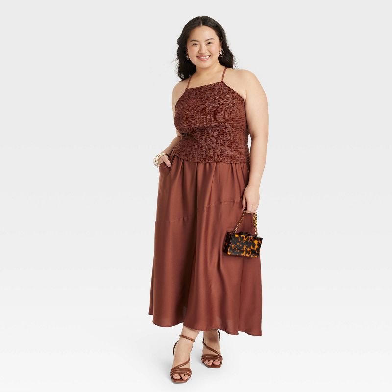 Women's Maxi A-Line Slip Skirt - A New Day™, 4 of 11