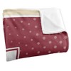 Alma College Logo Dots Silky Touch Blanket White 50x60 - 3 of 4