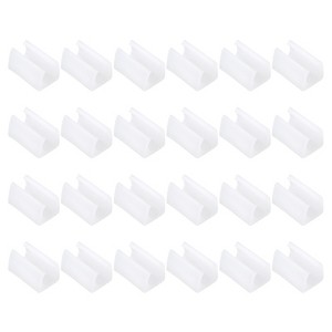 Unique Bargains Plastic Non-Slip Rectangle Floor Chair Leg Cover 36 Pcs - 1 of 4