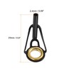 Unique Bargains Stainless Steel Ring Guide Fishing Rod Tip Repair Kits 3 Pcs - 2 of 4