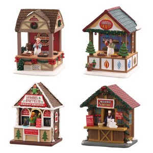 Lemax Assorted Christmas Market Series Christmas Village (Case of 8) - 1 of 1
