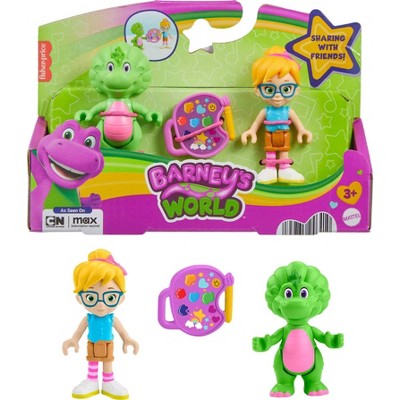 Barney Fisher-Price Bop Action Figure - 2pk