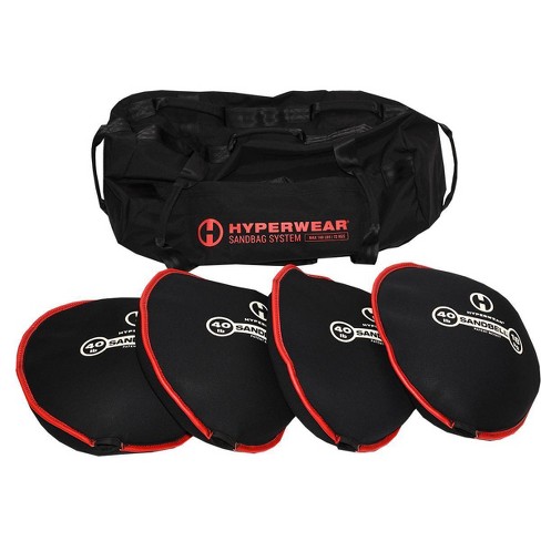 Hyperwear Standard Workout Sandbag System With Pre filled Sandbell