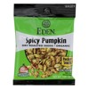 Eden Foods Organic Dry Roasted Spicy Pumpkin Seeds - Case of 12/1 oz - image 2 of 4