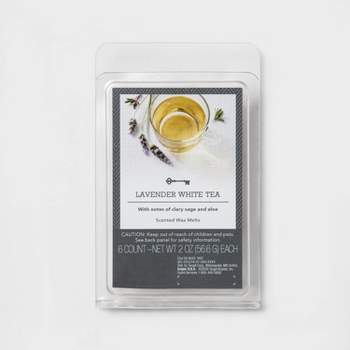 6ct Lavender White Tea Scented Wax Melts - Threshold™