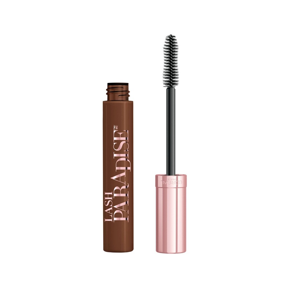 Photos - Mascara LOreal L'Oreal Paris Voluminous Lash Paradise  - Latte Brown - 0.28 fl oz 