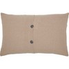 Sawyer Mill Charcoal Family Pillow 14x22 VHC Brands - 2 of 4