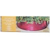 Christmas Red Metal Tree Collar 33-in W X 10-in H - 2 of 4