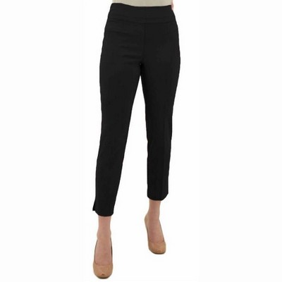 Women's Cigarette Style Woven Ankle Pants - Renuar