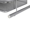 Mesh Monitor Stand with Drawer Silver - Brightroom™ - 3 of 4