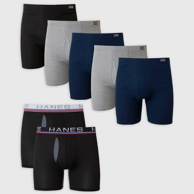 Hanes Men's 5pk+2 Comfort Soft Waistband Boxer Briefs - Colors May Vary