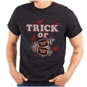 Tootsie Roll Candy Trick or Sweets Graphic T Shirt Men or Women Brisco Brands - 1 of 4