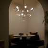Kichler Lighting Arcus 12 - Light Chandelier in  Champagne Bronze/White - 4 of 4