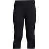Lands' End Kids Tough Cotton Capri Leggings - 2 of 3