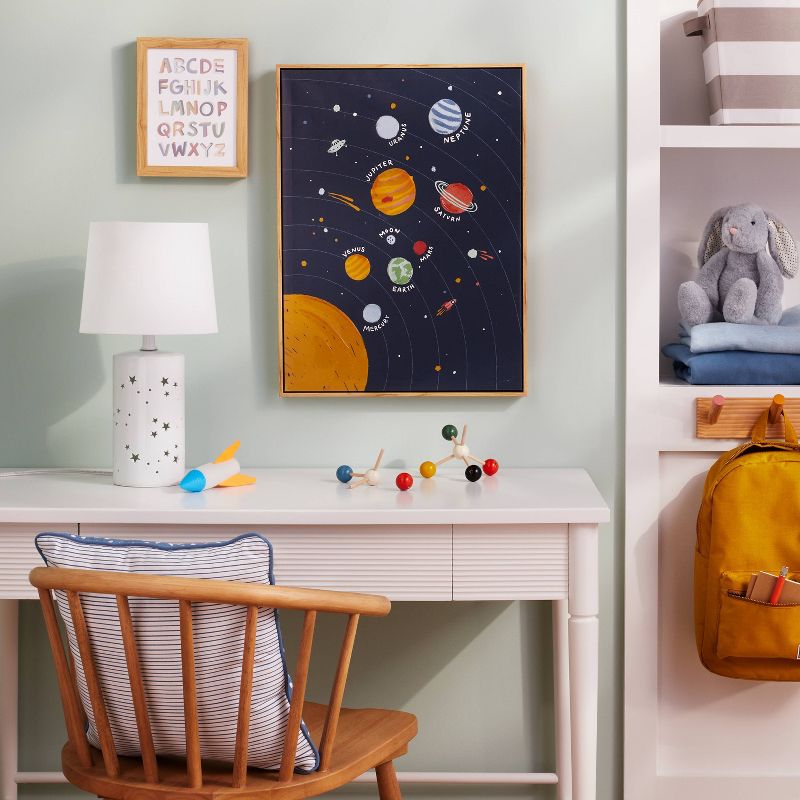 2-in-1 Starry Kids' Table Lamp White - Pillowfort™, 2 of 12