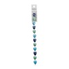 Crystal Lane DIY 12x9mm Ceramic Hearts Blue Mix 7" Designer Bead Strand - 3 of 4