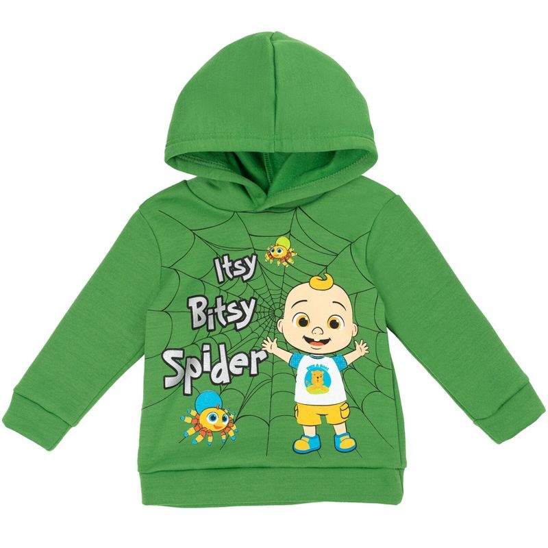 CoComelon JJ Pullover Hoodie and Pants Outfit Set Infant to Toddler, 2 of 7