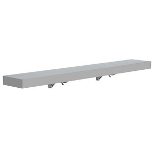 Folding Concession Shelf  - 304 Stainless Steel, Wall Mount, Drop Down, for Food Truck, BBQ, Restaurant - 1 of 4
