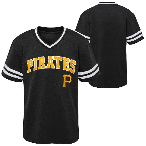 Mlb Pittsburgh Pirates Boys' White Pinstripe Pullover Jersey : Target