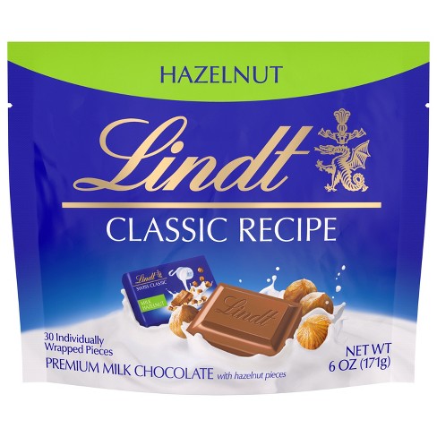 Lindt CLASSIC RECIPE White Chocolate Bar, Valentine's Day Candy, 4.4 oz. 