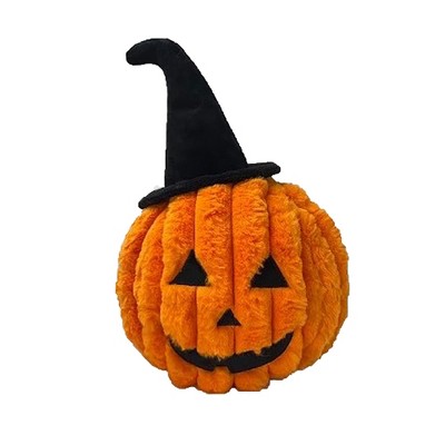 PetLou 15" Halloween Pumpkin Dog Toy
