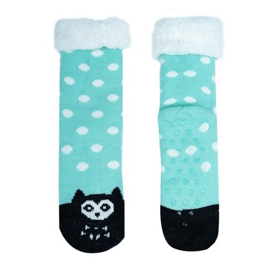 Women's Novelty Plush Winter Fleece Lining Slipper Socks
