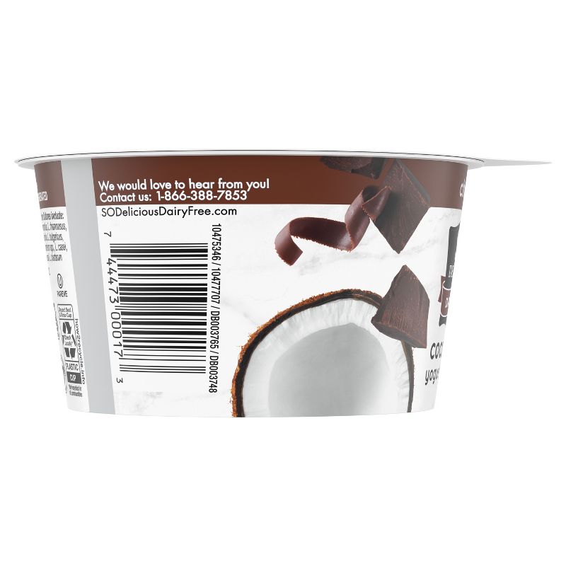 So Delicious Dairy Free Chocolate Coconut Milk Yogurt - 5.3oz Cup, 4 of 9