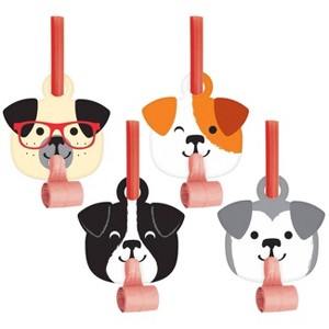 24ct Dog Party Blowers - 1 of 4