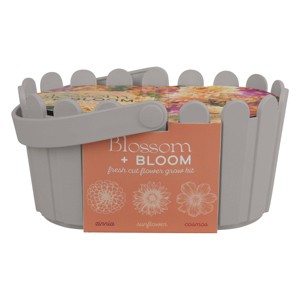 Buzzy Seeds Blossom and Bloom Fresh Cut Flower Garden Seed Kit - 1 of 4