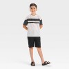 Boys' Denim 'At the Knee' Shorts - Cat & Jack™ - 3 of 3
