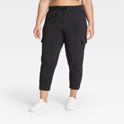 plus size cargo joggers