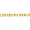 Black Bow Jewelry 6.1mm 10k Yellow Gold Flat Beveled Curb Chain Bracelet - 2 of 4
