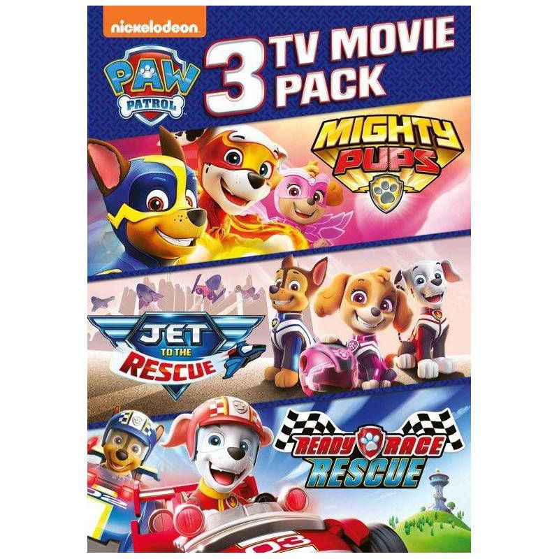 PAW Patrol: 3 TV Movie Pack (DVD)(2021), 1 of 2