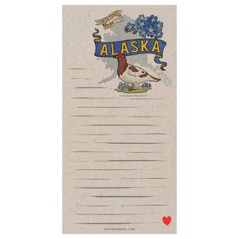 Magnet Notepad 4" x 8" Multicolored - Alaska