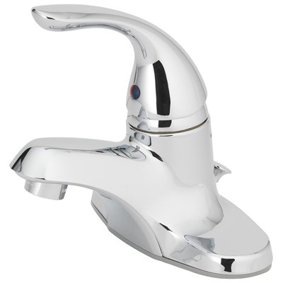 OakBrook Chrome Single-Handle Bathroom Sink Faucet 4 in. (Mfr. # 65480W)