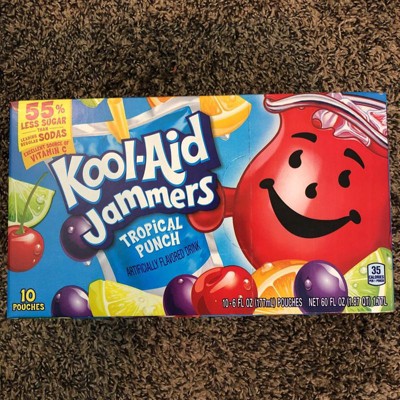 Kool-aid Jammer Tropical Punch - 30pk/6 Fl Oz Pouches : Target