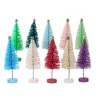 Cody Foster 7.0 Inch Pastel Bottle Brush Trees Set / 10 Decor Mantle Decorate Bottle Brush Trees - 2 of 4