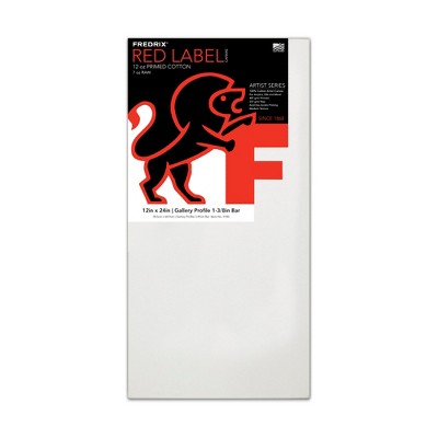 Fredrix Red Label Gallerywrap Stretched Canvas
