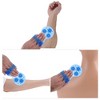 Unique Bargains Portable Roller Massager Tools 6.1"x3.15" 1 Pc Blue - 4 of 4