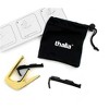 Thalia Deluxe Series Gold Guitar Capo Moon Phases on Pearl - 3 of 4